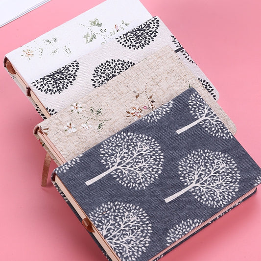 Fabric notebook and notebook