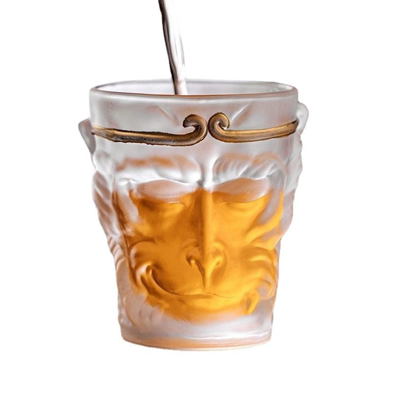 Large Capacity Master Cup Crystal Glass Kung Fu