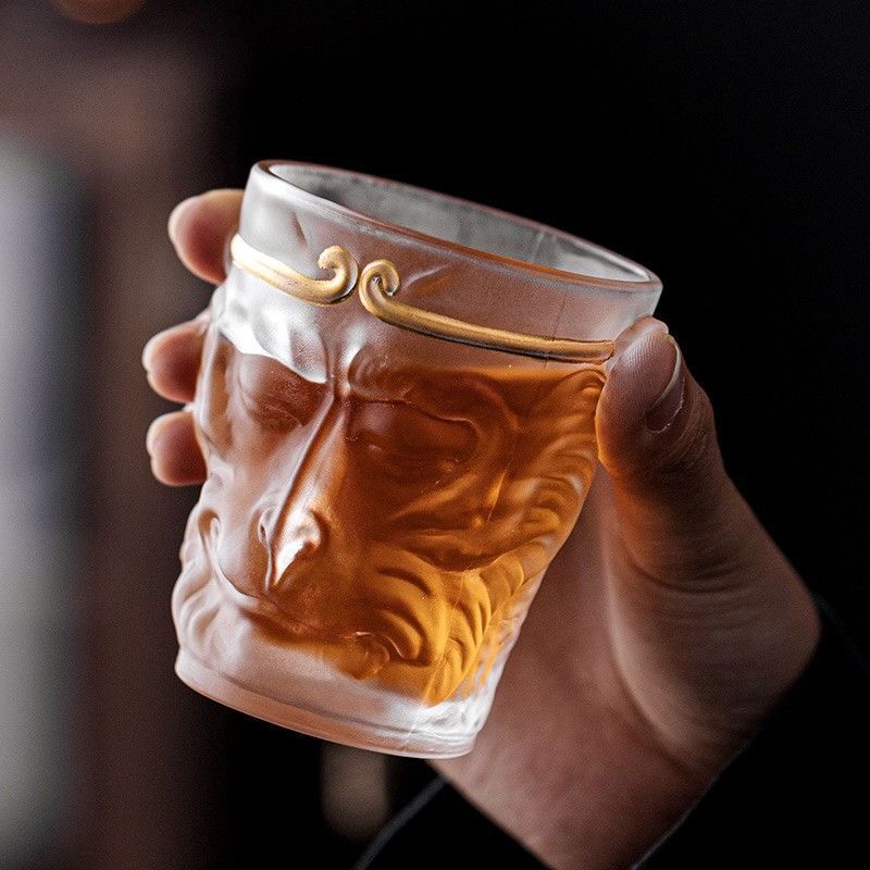 Large Capacity Master Cup Crystal Glass Kung Fu