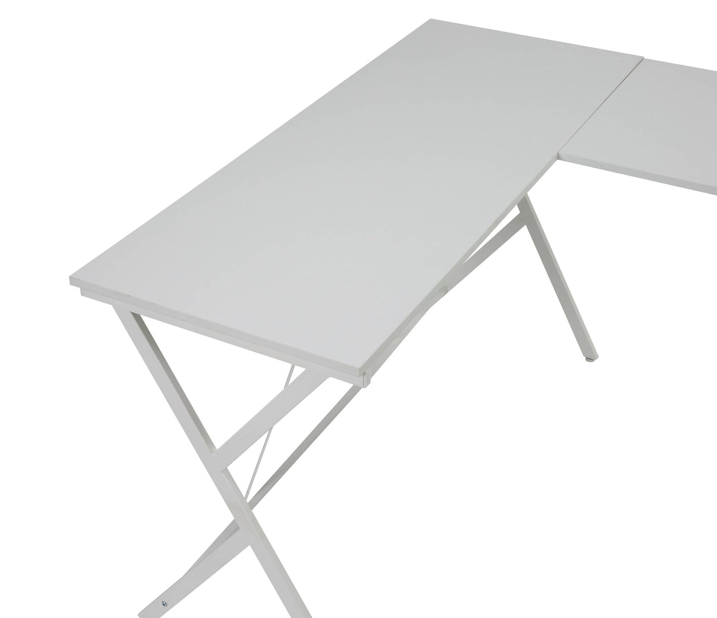Dazenus White Finish Computer Desk
