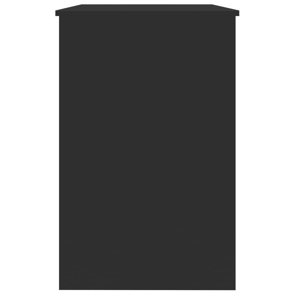 Desk Gray 39.4"x19.7"x29.9" Engineered Wood