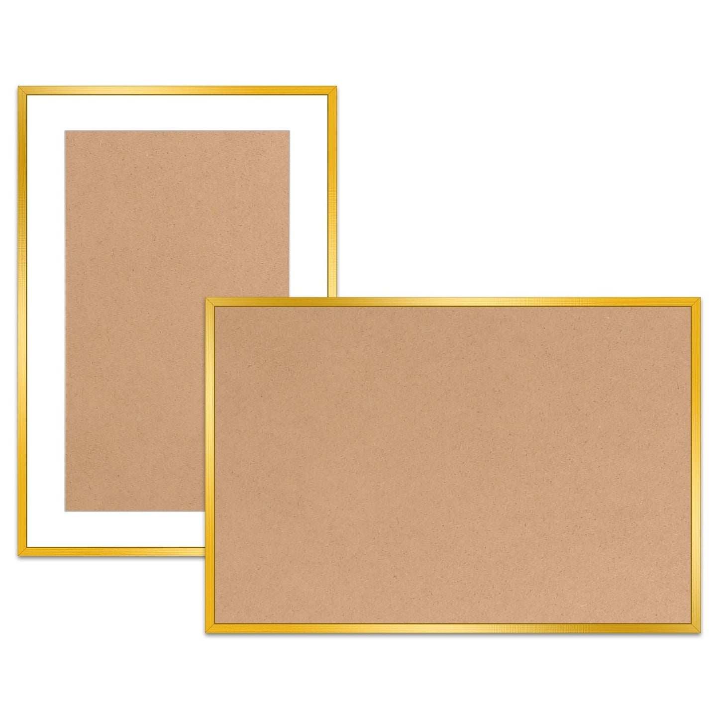 2 Packs 16x24in Picture Frames Wall Gallery Photo Frame Wall Mounted Poster Display Frame for Horizontal Vertical Wall Mounted