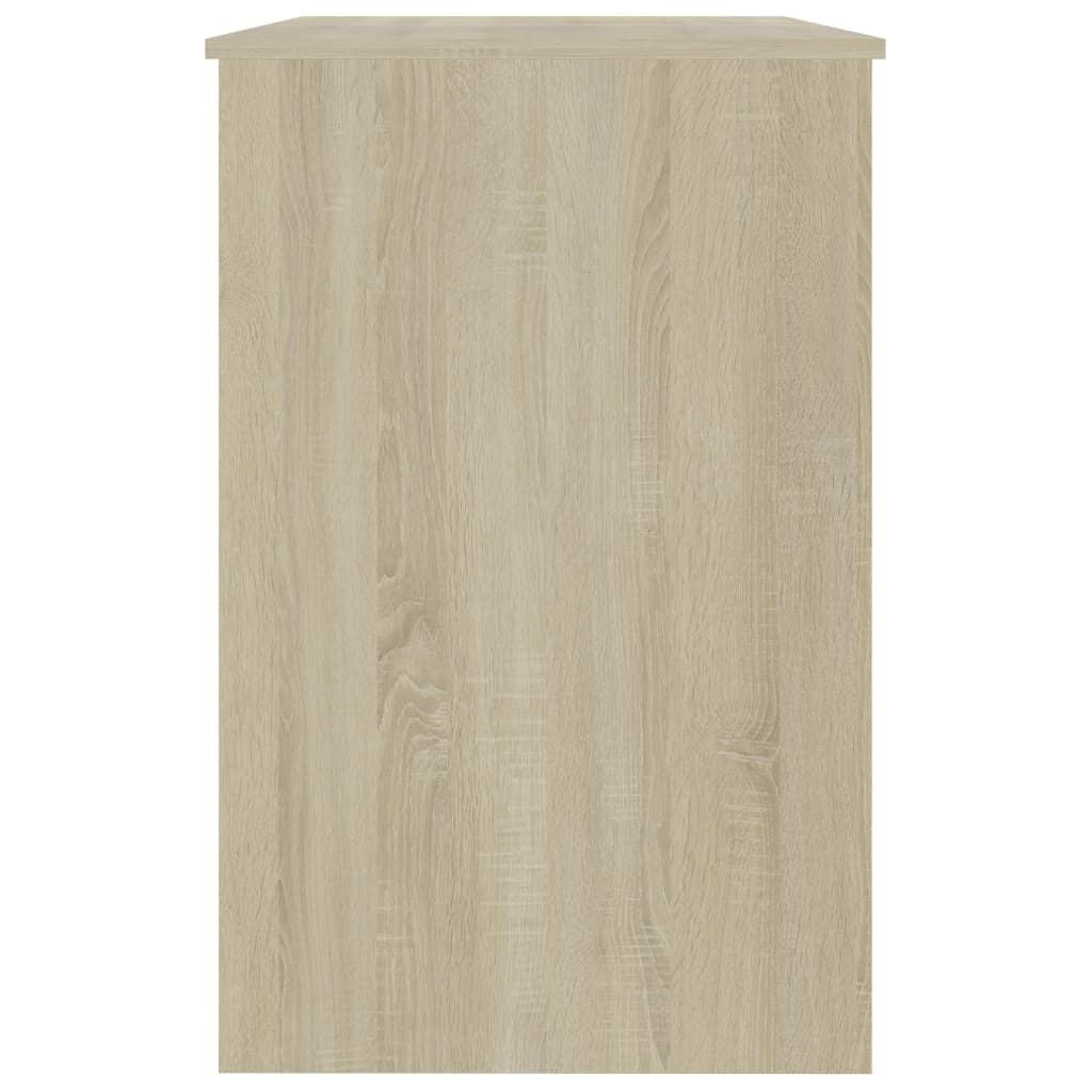 Desk Sonoma Oak 39.4"x19.7"x29.9" Engineered Wood