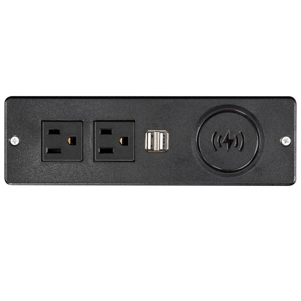 FCH 115* 55*74cm Black PB Wood 15mm Portable 1pc Door with 3pcs Drawers Computer Desk