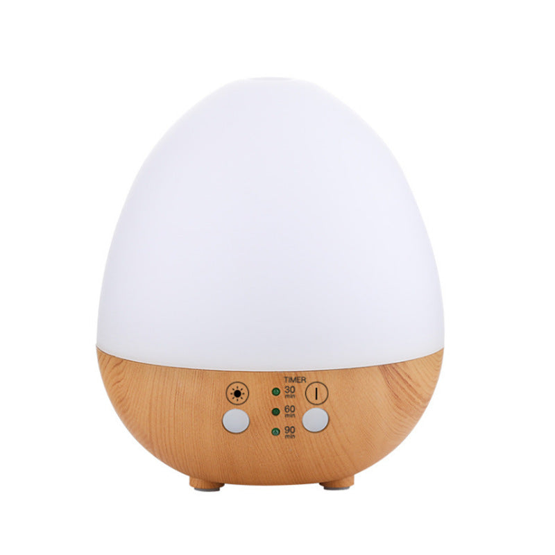 Usb Wood Grain Aroma Diffuser Humidifier Warm Light Aroma Diffuser Colorful Night Light Fragrance Machine Household Essential Oil Diffuser