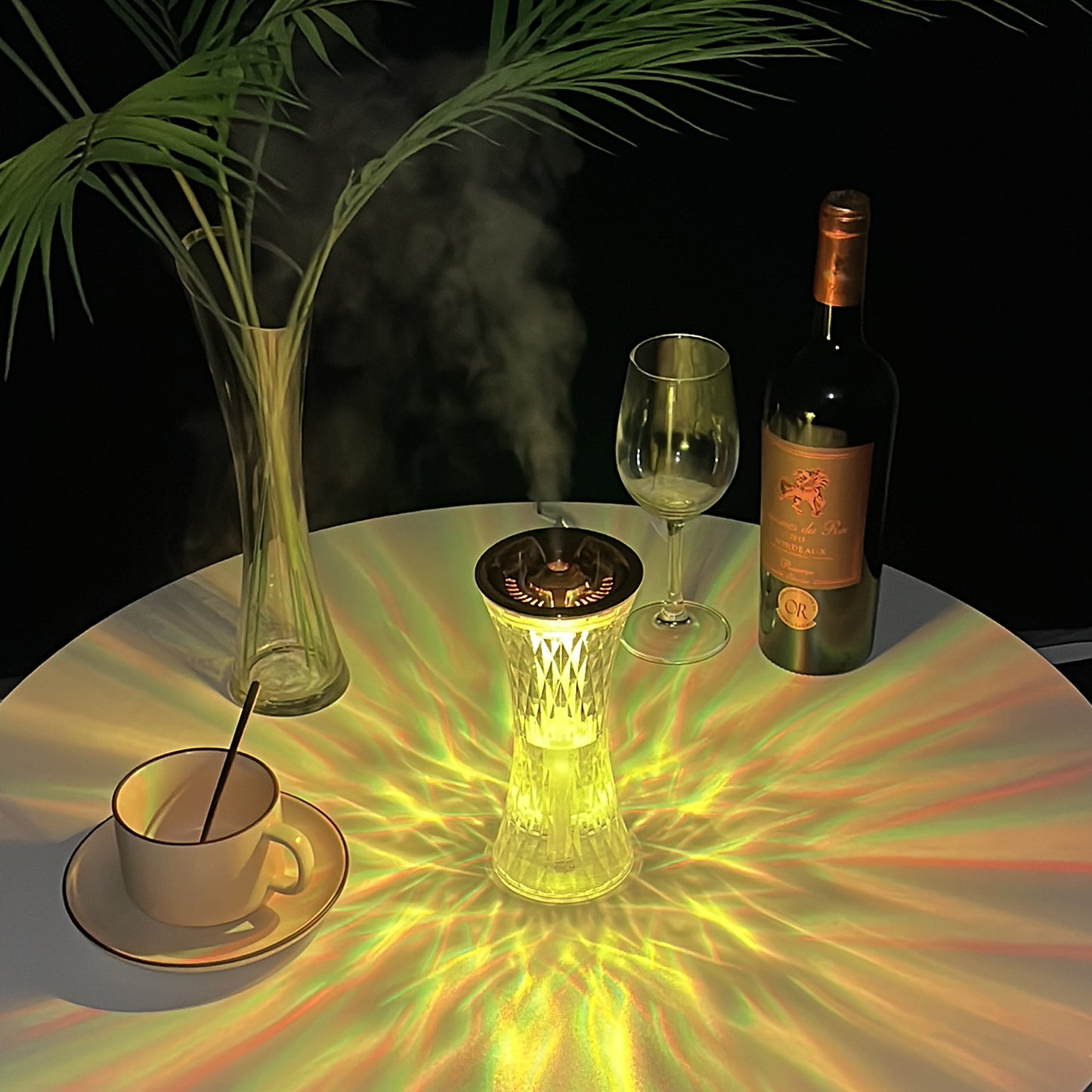 Wild Waist Humidifier Desktop Atomizer Romantic Atmosphere Lamp Crystal Lamp Night Light