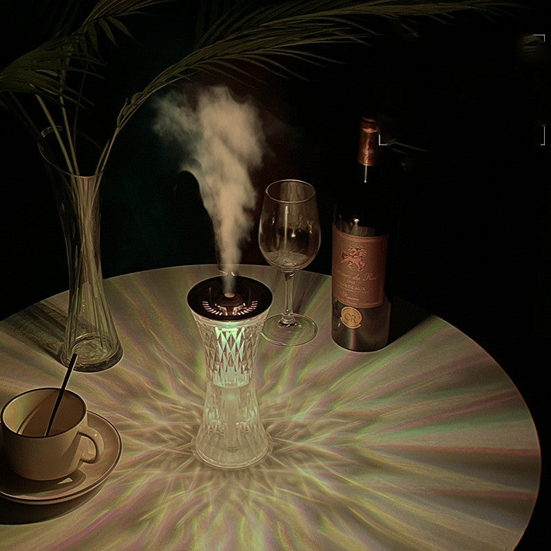 Wild Waist Humidifier Desktop Atomizer Romantic Atmosphere Lamp Crystal Lamp Night Light