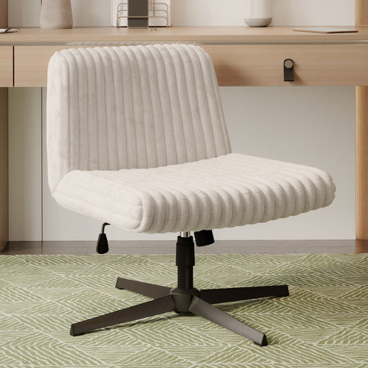 Techni Mobili Criss Cross Chair - Extra Wide Home or Office Chair