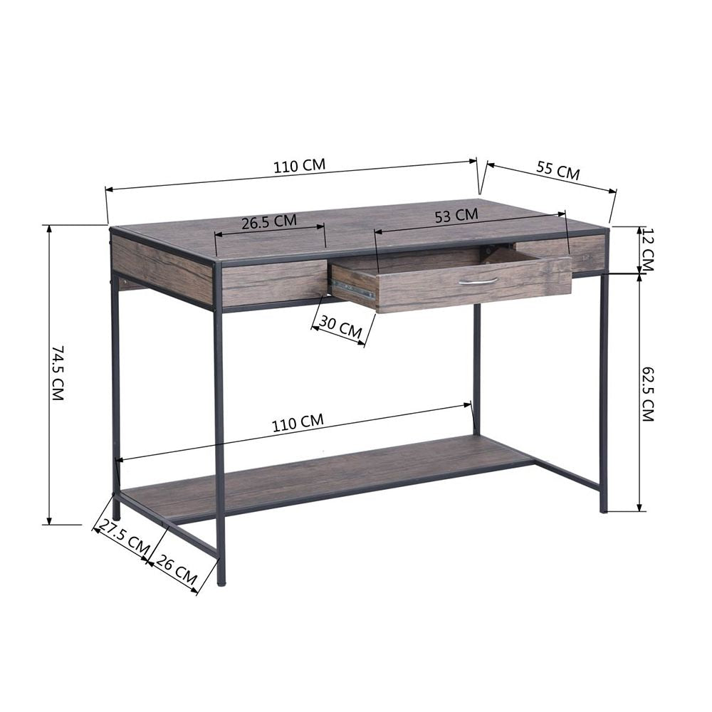 One Drawer Computer Desk