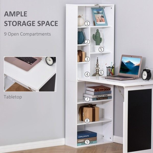 Wall Mount Desk Cabinet