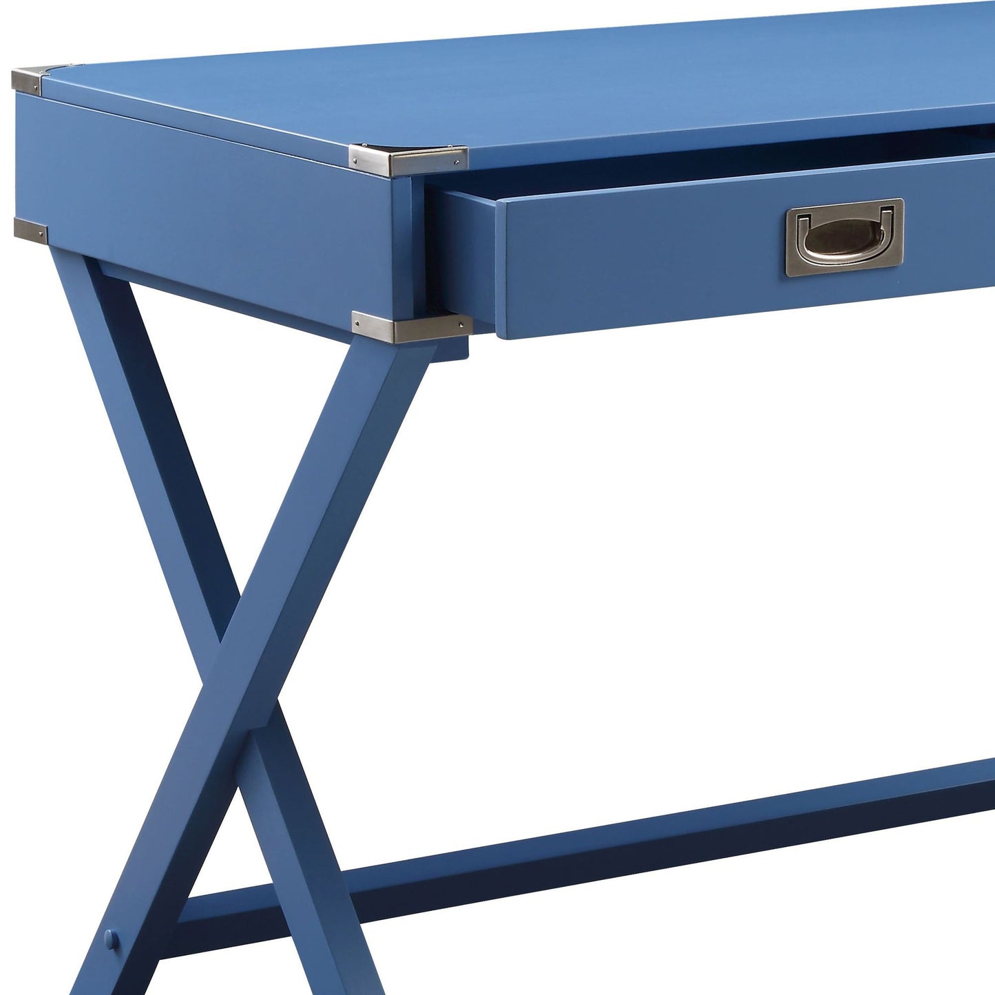 Amenia Blue Finish Writing Desk