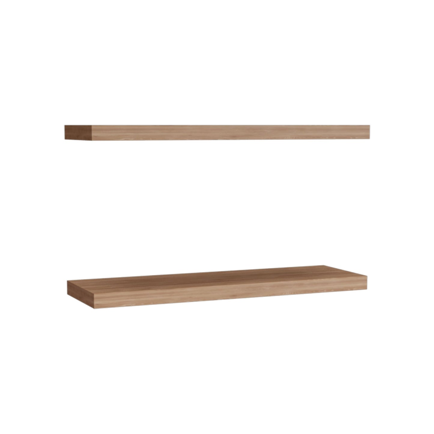 Floating Shelves 1.50" H, 2 Shelves, Pine