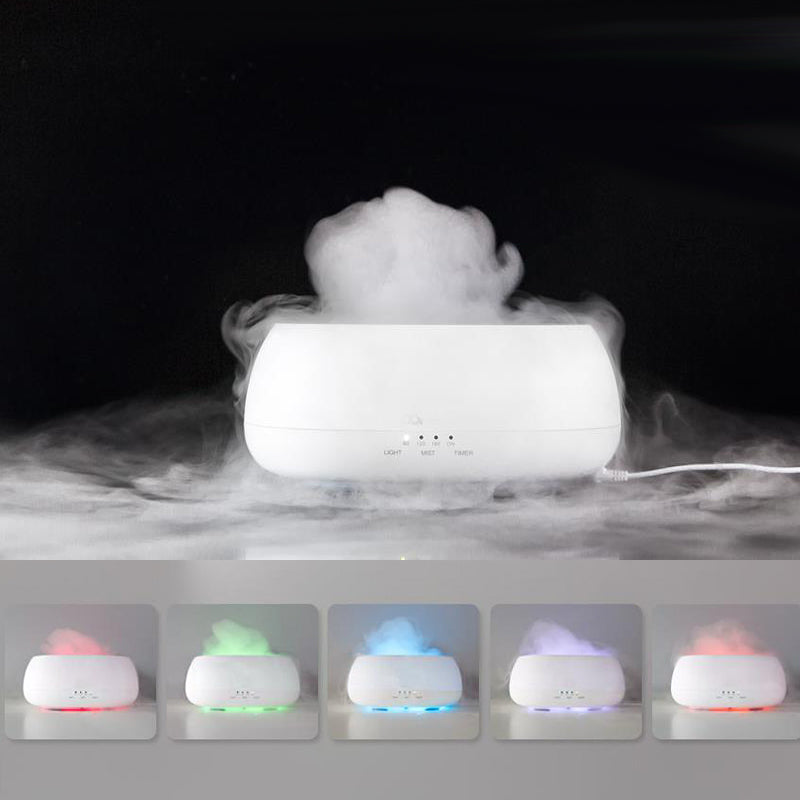 HOMEFISH Aroma Diffuser 500ml Ultrasonic Air Humidifier Colorful Light Fragrance Diffuser Essential Oil Diffuser For Home